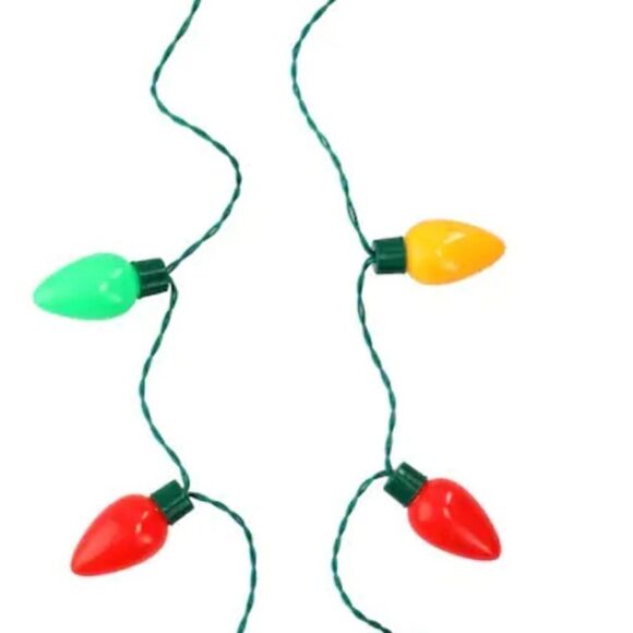 Christmas Apparel LED Holiday Bulb Necklaces - Picture 2 of 4